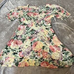 Faithfull the brand sidonie floral mini dress